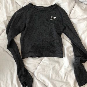 Gymshark Vital Seamless Long Sleeve Crop Top